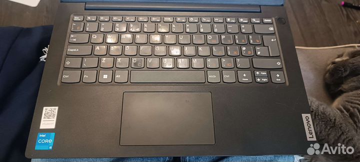 Ноутбук Lenovo V14 G2 ITL, черный