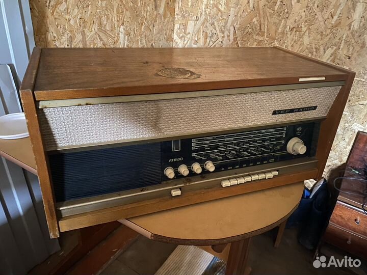 Радиола vef radio