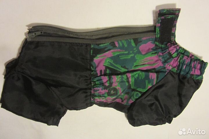 Дождевик-пальто для маленькой собачки