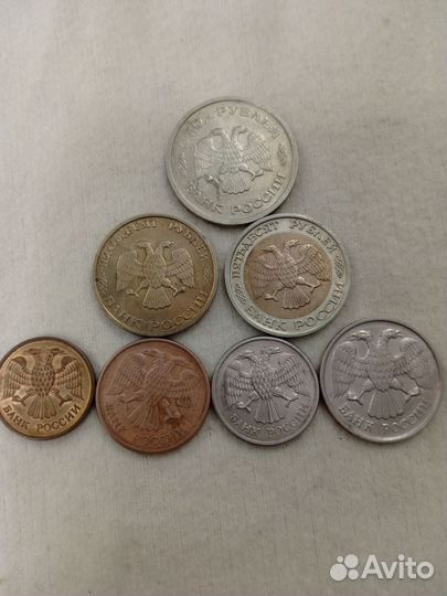 Набор монет, монеты 1992-1993гг