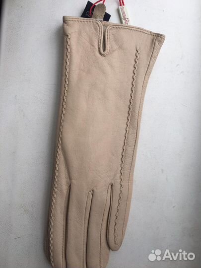 Перчатки женские нат. кожа