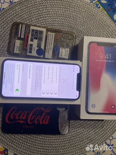 iPhone X, 256 ГБ