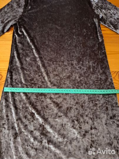 Бархатное платье