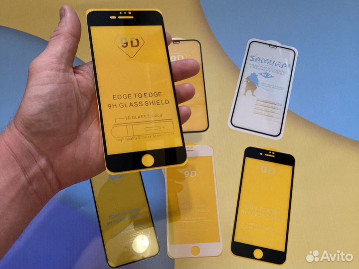 Защитное стекло на iPhone