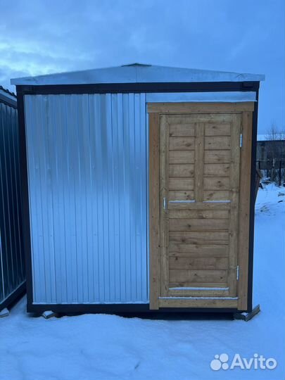 Бытовка металлическая 2,4*6