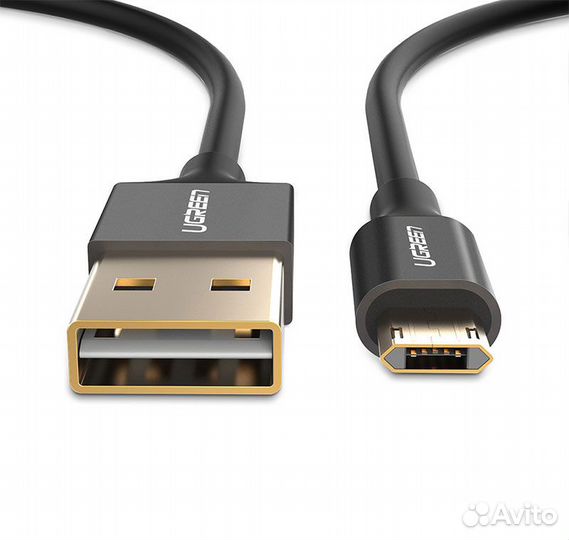 Кабель micro USB-USB 2.0, в оплетке нейлоновой 1,0