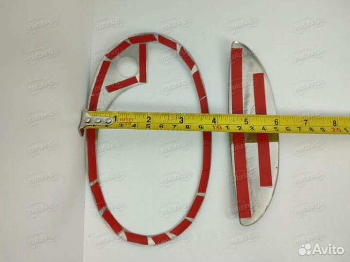 Накладки на дверные ручки Opel Corsa C 2000-2006