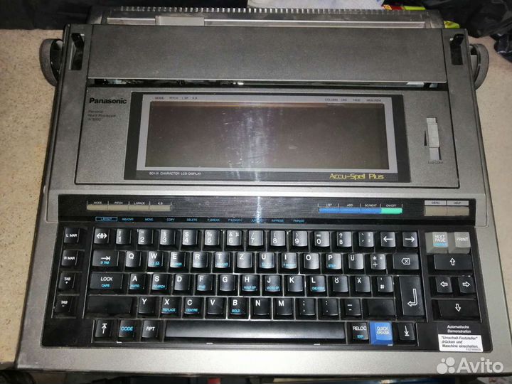 Печатная машинка Panasonic KX-W1000