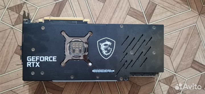 Видеокарта RTX 3080 12g MSI gaming Z trio