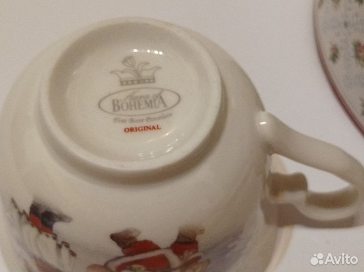 Чайная пара Bohemia Новый год