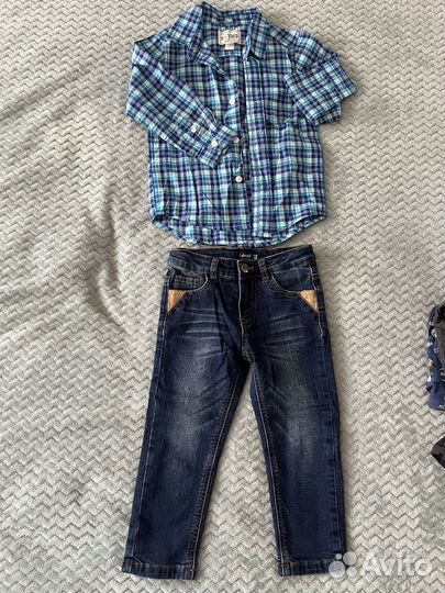 Пакет вещей 92-98 новые и б/у