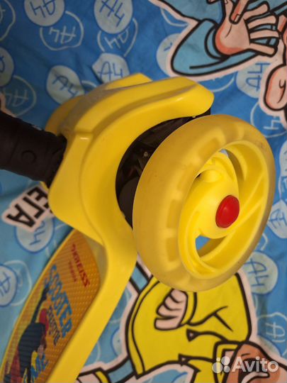 Самокат детский трехколесный складной