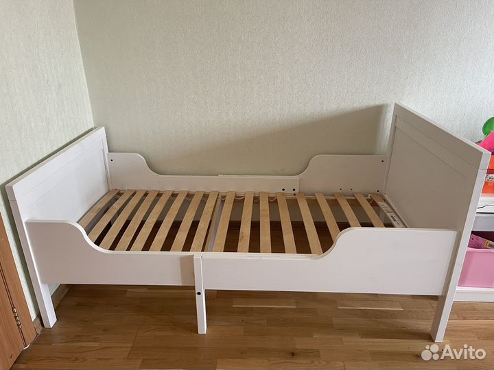 Детская кровать IKEA раздвижная сундвик