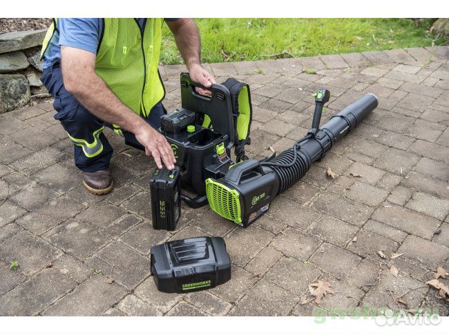 Воздуходувка greenworks GC82B13 82V