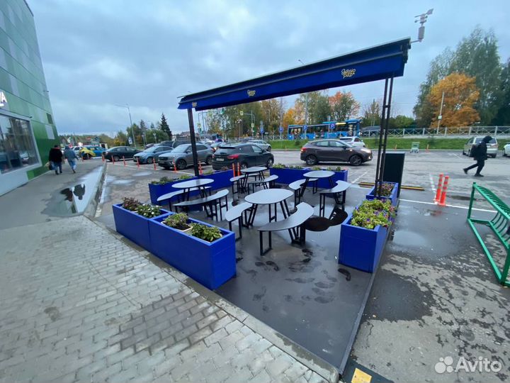 Летние веранды для кафе
