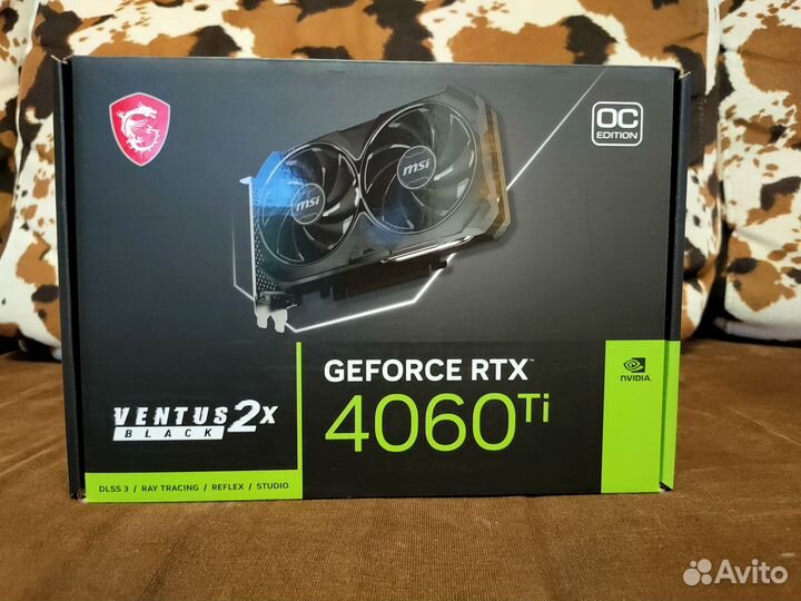Новая видеокарта GeForce RTX 4060 Ti