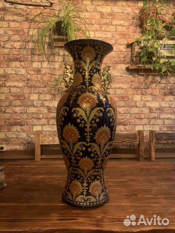 Ваза напольная винтажная