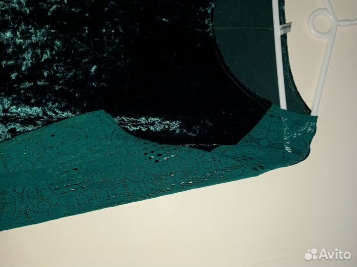 Бархатное платье