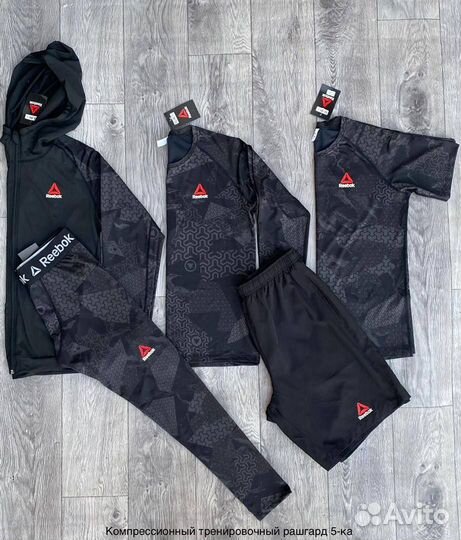 Детские комплект рашгард тайсы шорты v24