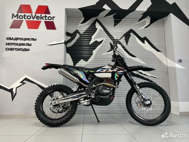 Мотоцикл кроссовый BRZ X5M black edition