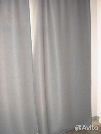 Vilborg затемняющие гардины, серый цвет 145x300 см