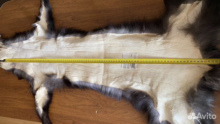 Шкурки чернобурки