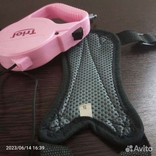 Поводок и шлейка для котов и собак