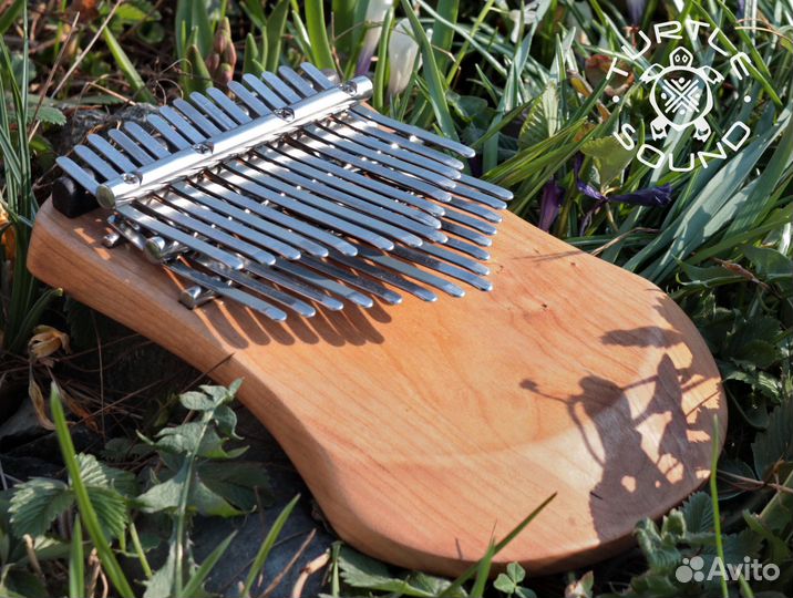 Хроматическая калимба TurtleSound американск вишня