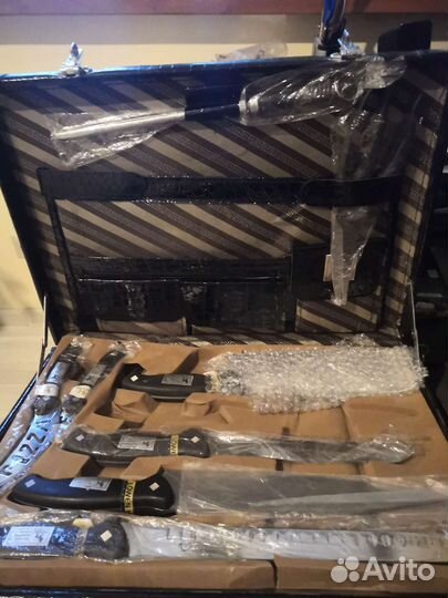 Приборы 24 шт в кейсе:пикник или другое