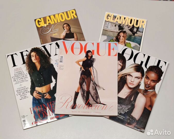 Glamour Vogue на испанском и французском