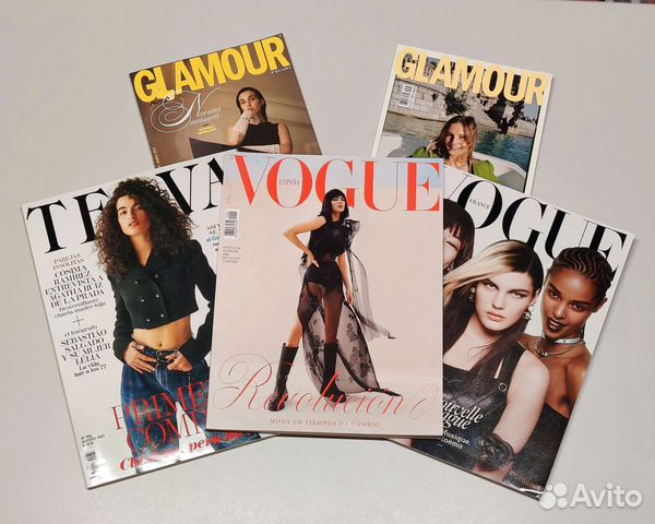 Glamour Vogue на испанском и французском