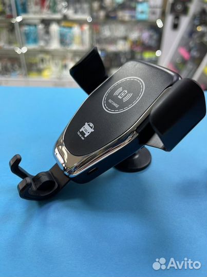 Держатель для телефона с беспроводной зарядкой