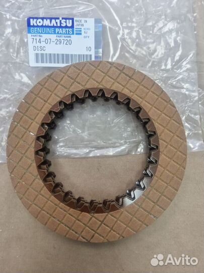 Набор фрикционных дисков для погрузчика komatsu