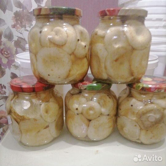 Грибы грузди соленые 3 литра