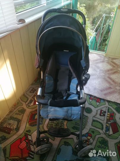 Прогулочная коляска трость бу