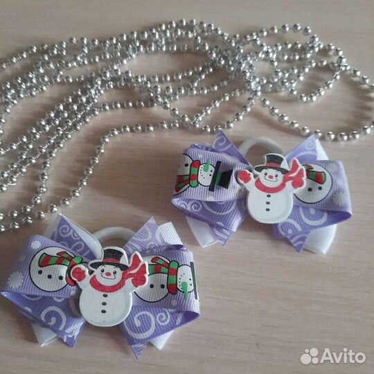Новогодние бантики