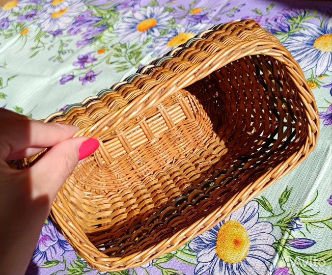 Корзина плетеная