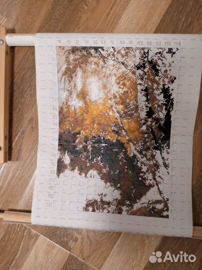 Картина вышивка ручная 