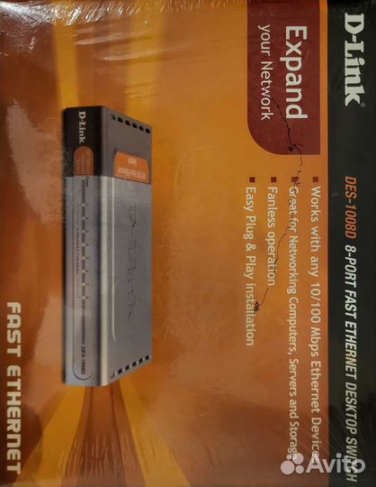 Коммутатор des-1008d