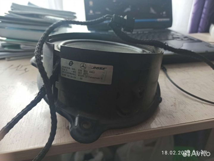 Динамики от mercedes benz s class w220