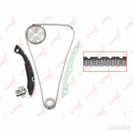 Lynxauto TK-0024 Комплект цепи грм