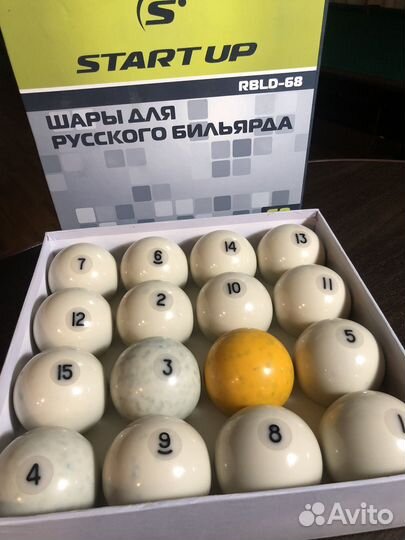 Бильярдные шары rbld-68 Start Up