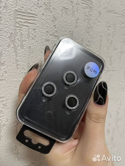 Защитное стекло для камеры на айфон 11