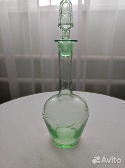 Салатник, ваза, графин, рюмки