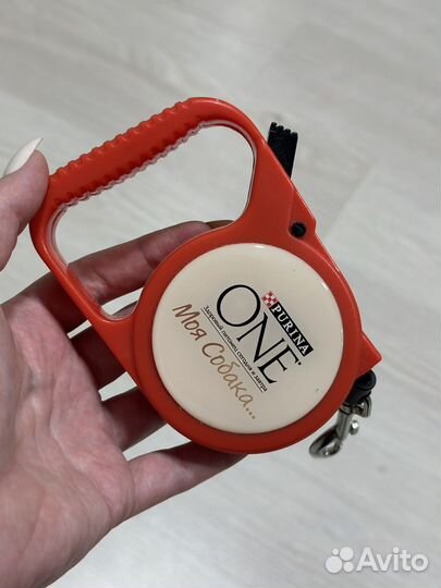 Поводок рулетка для маленьких собак и кошек