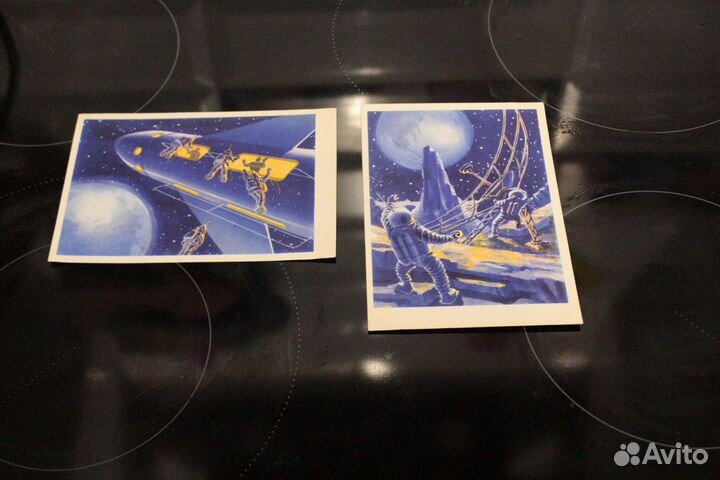 Чистые открытки ссср-Космос-1960-80-е года