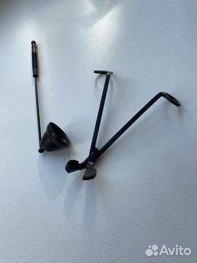 Триммер и пламенегаситель для свечи