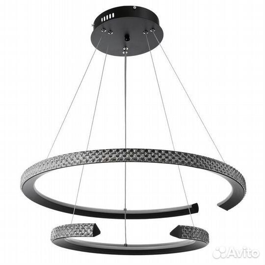 Люстра с пду 1540/2 LED 240Вт 3000-6000К диммер че