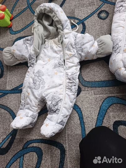 Костюм на выписку осень зима