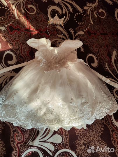 Платье для девочки 104 -110